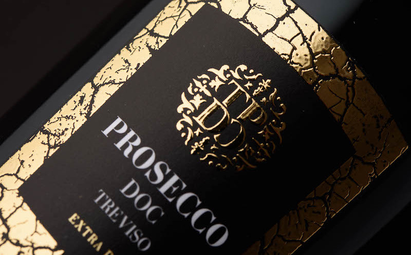 etichetta prosecco doc extra dry