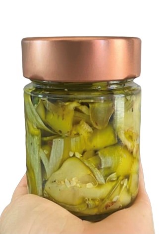 zucchine grigliate sott'olio