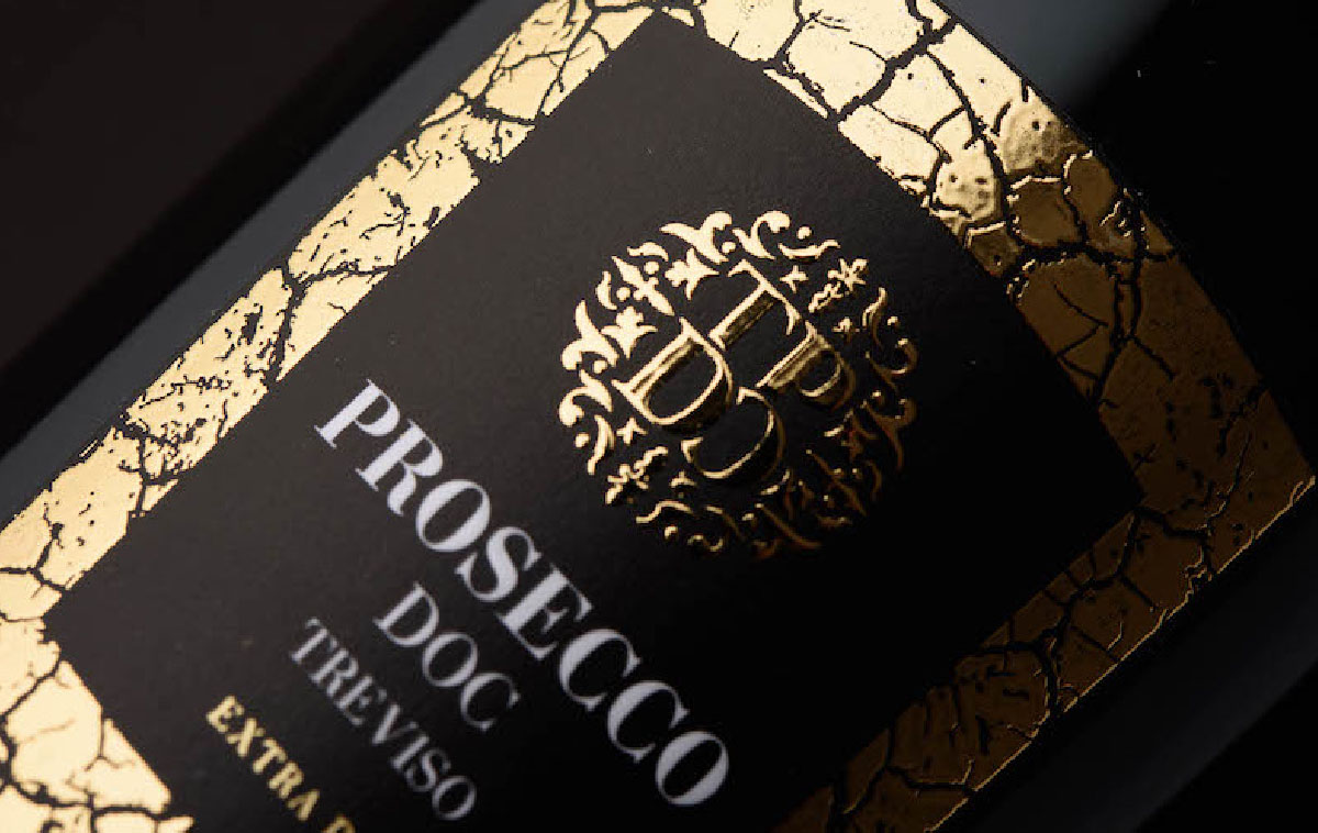 Il design dell’etichetta del Prosecco