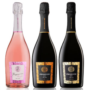 prosecco passione rosè doc treviso brut extra dry tenuta pra de oro 3 bottiglie