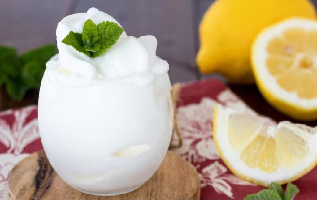 sorbetto al prosecco
